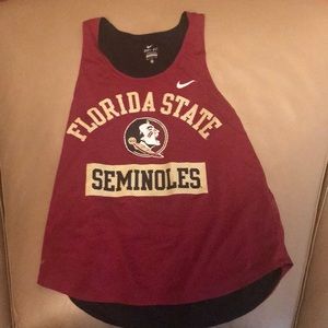 FSU Nike Dri fit Jersey Tank